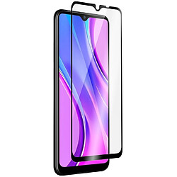 QDOS Protection d'écran pour Xiaomi Redmi 9C Oléophobe et Anti-rayures Noir transparent