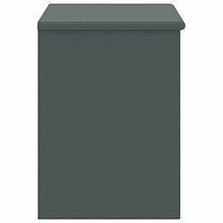 Avis Maison Chic Table de chevet,Table de Nuit,Meuble de Rangement Gris foncé 35x30x40 cm Bois de pin massif