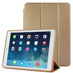 Wewoo Smart Cover or pour iPad Air 2 Étui en cuir naturel traité 3 fois avec fonction veille / réveil et support