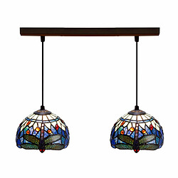 Suspension Viro Bleu Fer 60 W 50 x 20 x 20 cm