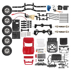 Kit non assemblé de voiture RC 1:16 Version à essieu Kit non assemblé de voiture RC essieu portail 1/16 pièces de rechange pièces de voiture RC pour C14Mksr