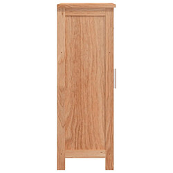 Maison Chic Armoire de salle de bain,Meuble de rangement,Meuble haut 42x29x82 cm Bois massif de noyer -GKD142707 pas cher