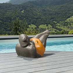 Avis Wanda Collection Statue femme contemporaine orange