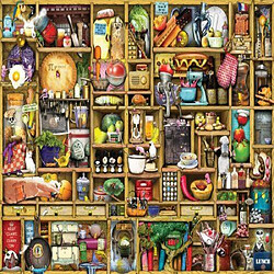 Ravensburger - 19298 - Puzzle Classique - Armoire De La Cuisine - 1000 Pièces