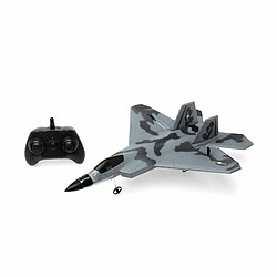 BigBuy Fun Avion Télécommandé Camouflage Lumière LED