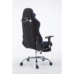 Non Chaise de bureau Racing Limit en tissu avec repose-pieds pas cher