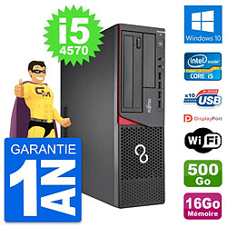 PC Fujitsu Esprimo E720 DT Intel i5-4570 RAM 16Go Disque 500Go Windows 10 Wifi · Occasion 