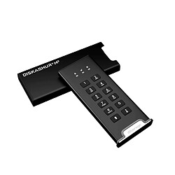 Istorage DiskAshur M2 Disque Dur SSD Externe 2To USB 3.0 Protection par Mot de Passe Noir