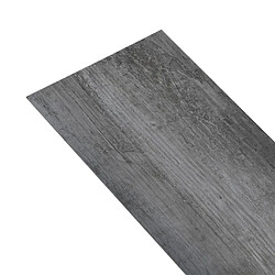 Avis vidaXL Dalles de plancher PVC 5,02 m² 2 mm autoadhésif gris brillant