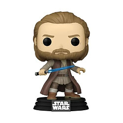 Zyx Music Sarl Funko Pop! Vinyl: Obi-Wan Kenobi Battle Pose - Jasper - Star Wars - Figurine en Vinyle à Collectionner - Idée de Cadeau - Produits Officiels - Jouets pour Les Enfants et Adultes - TV Fans