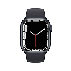 Apple Watch Series 7 GPS 41mm Aluminium Noir minuit avec bracelet sportif Noir minuit - Reconditionné