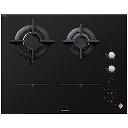 Table de cuisson mixte gaz et induction 65cm 4 feux noir - dpi7602bm - DE DIETRICH