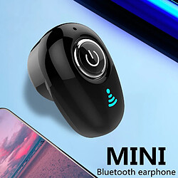 GUPBOO Tiny Invisible Wireless Noise Canceling Headphones Casque Bluetooth Casque mains libres Casque TWS avec micro 