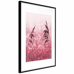 Paris Prix Affiche Murale Encadrée Amaranth Meadow 30 x 45 cm Noir 