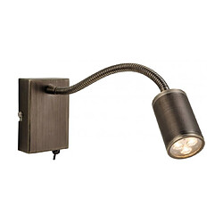 Luminaire Center Applique flexible Orion, bronze Matèriau : BronzeHauteur en Cm : 17Largeur en Cm : 6.5Profondeur en Cm : 23Nombre d'ampoules : 1Type d'ampoules : LEDPuissance : 4WAmpoules incluses : Oui