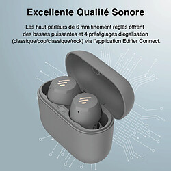 Avis Edifier X3 Lite Casque intra-auriculaire sans fil True - Gris