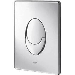 plaque de commande - grohe wc skate air - pour mécanisme pneumatique - blanc - grohe 38505sh0