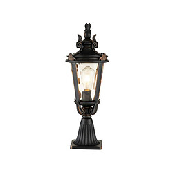 Elstead Lighting Lampe sur pied extérieur Baltimore Bronze patiné Coloris : Bronze patinéNombre d'ampoules : 1Type d'ampoule : E27Puissance max par ampoule (W) : 100Ampoules incluses : NonIP : 44Hauteur en Cm : 56Largeur en Cm : 22Cla