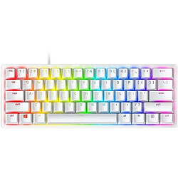 Clavier à commutateur optique linéaire Razer Huntsman Mini 60 % RVB (rouge) Us Mercury