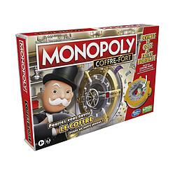 Hasbro Jeu de Société Monopoly avec Coffre-fort 2 à 6 Joueurs en Français Multicolore 