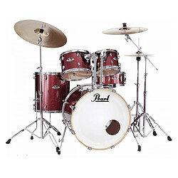 Batterie Pearl Export Standard 22'' Black Cherry Glitter Blue avec cymbales