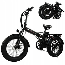 Autrement Vélo électrique Pliable BAOLUJIE GPS-DZ2002 48V 16AH,750W Moteur,45KM/H-20"*4.0,Portée 80KM- SHIMANO 7-Noir