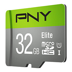 PNY Carte mémoire Micro SDXC Elite 32 Go - P-SDU32GU185GW