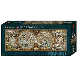 Heye Panorama Hemisphere Map Puzzles (6000 piAces) 