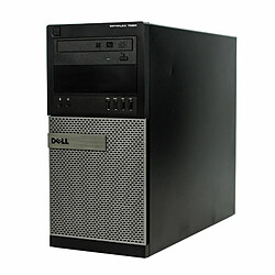 PC Tour Dell 7020 Intel Pentium G3220 RAM 16Go Disque Dur 2To Windows 10 Wifi - Occasion