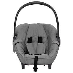 vidaXL Siège d'auto pour bébé Gris clair 42x65x57 cm