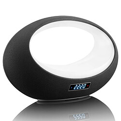 Lenco Enceinte Bluetooth® avec autonomie de 8 heures, puissance de 6 Watts et éclairage LED BT-210 Light Anthracite