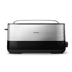 Grille-pains 1 fente 1030w noir/inox - hd2692/90 - PHILIPS