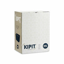 Avis Kipit Panier à linge Crème Plastique 36 L 36 x 25,5 x 52,5 cm (12 Unités)