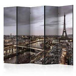 Paris Prix Paravent 5 Volets Night in Paris 172x225cm 