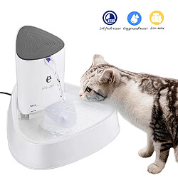 Universal Fontaine automatique pour chats 1,5L LED silencieuse pour animaux domestiques pour chats Fontaine à eau électrique pour animaux domestiques Filtre à charbon actif | Fournitures d &'alimentation et d &'arrosage pour chats