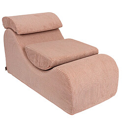 MeowBaby Chaise Longue Ondulée en Mousse pour Enfants