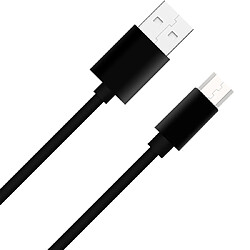 WOW Câble USB A/micro USB 1m - 2.1A Noir 