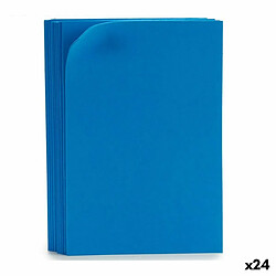 Pincello Feuille de Mousse Bleu foncé 30 x 0,2 x 20 cm (24 Unités) 