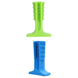 2-4 Pièces Jouets Pour Chiens Chiot Nettoyant Pour Dents Molaires Bâton Trainging Chien 1 L-vert 1 S-bleu