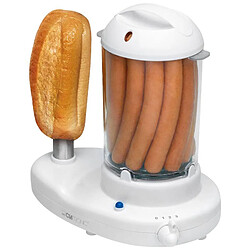 Machine à Hot Dog et cuiseur à oeufs 1 à 14 hot-dogs 6 oeufs, 350, Blanc, Clatronic, HDM 3420 EK N