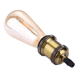 Acheter Wewoo Douilles Ampoule or E27 Retro Vintage Base Lampe Ampoule, non incluse, AC 110-220V