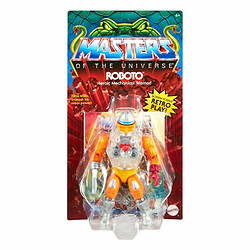 Mattel Masters of the Universe Origins HKM69 Figurine d'action Rise of Snake Men Mini Comic Roboto articulé de Collection Motu avec Accessoire et Mini Bande dessinée 