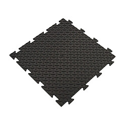 ArtPlast Dalle clipsable en... 50 x 50 cm - Noir Dalle clipsable en PVC Motif "grain de riz" - Noir 50 x 50 cm