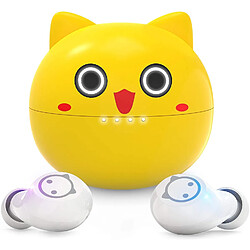 Chrono Casque Bluetooth Chat Jaune(jaune)