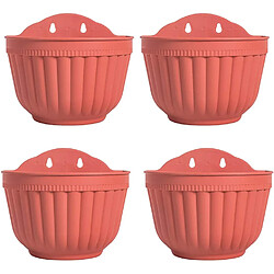 BESTA Pots de Fleurs à Suspendre au Mur Vertical pour Jardin, Salon, fenêtre, intérieur ou extérieur, pour Cuisine, Herbes aromatiques, Balcon, Balustrade, étagère, clôture, Treillis décoratif Moderne 