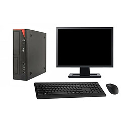 PC Fujitsu E520 DT Ecran 27" Intel G3220 RAM 8Go Disque Dur 1To Windows 10 Wifi - Occasion