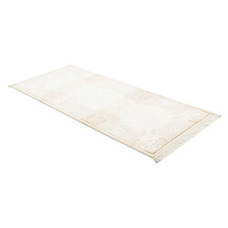 Vidal Tapis de couloir en laine 196x84 beige Darya