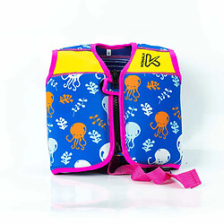 Devessport Gilet de bain pour bébé - Imprimé pulpe rose - - Recommandé pour les enfants de 18 mois à 3 ans - KOHALA