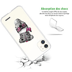 Avis Coque iPhone 11 360 intégrale transparente Tête de mort couronn Ecriture Tendance Design Evetane.