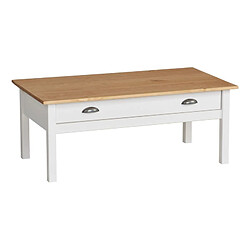 Zandiara Table basse pin ROMANE